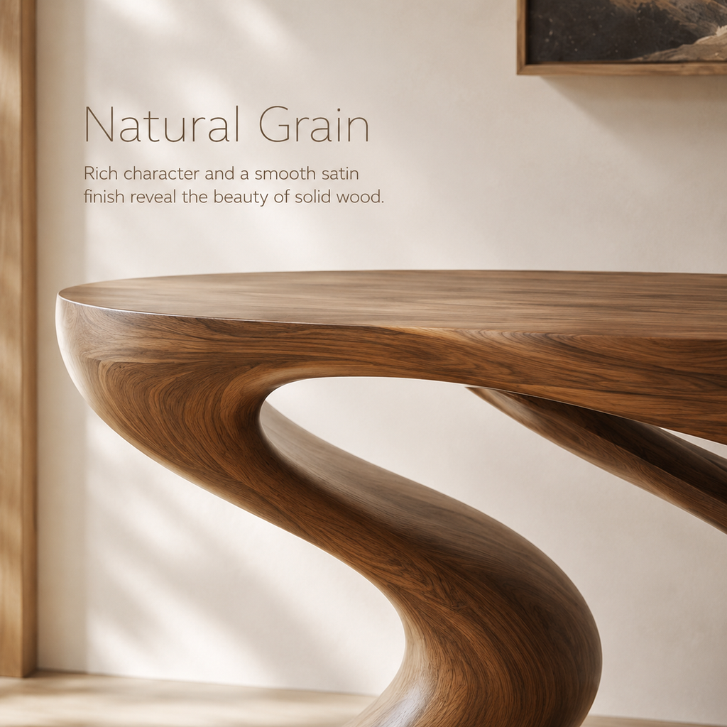 Uma Organic Entry Console Table - product image 05