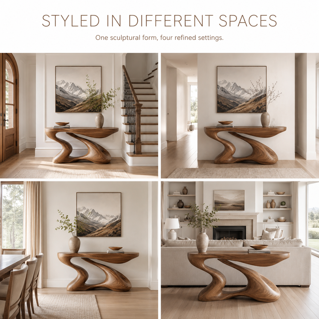Uma Organic Entry Console Table - product image 11