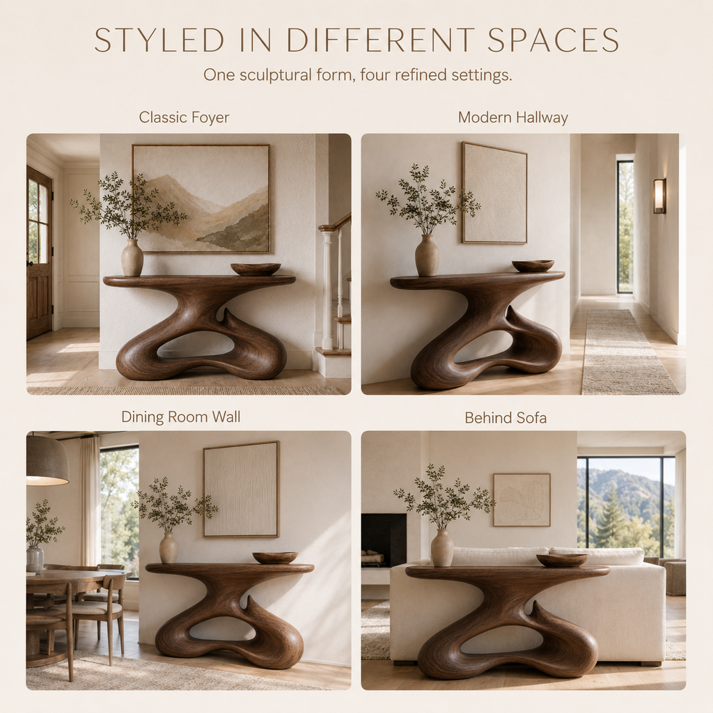 Xander Sculptural Console Table - product image 11