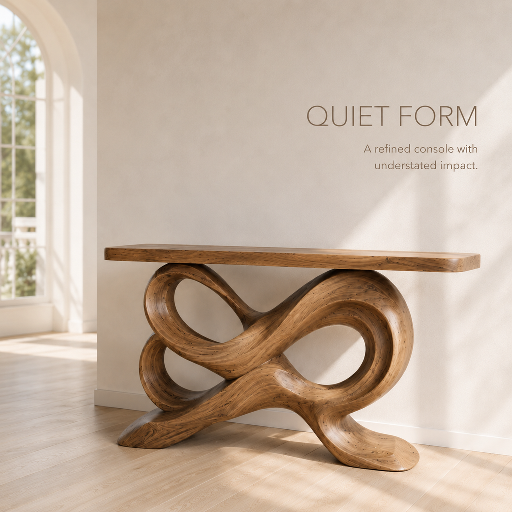 Alden Hollow Base Console Table - product image 03