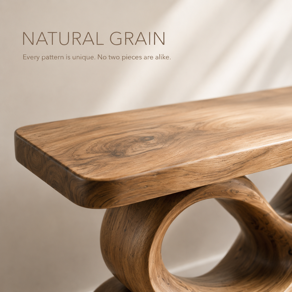 Alden Hollow Base Console Table - product image 05