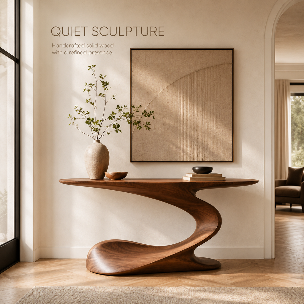 Brisa Soft Form Console Table - product image 02