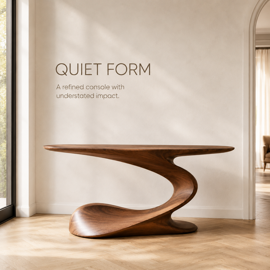Brisa Soft Form Console Table - product image 04