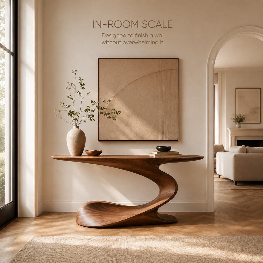 Brisa Soft Form Console Table - product image 05