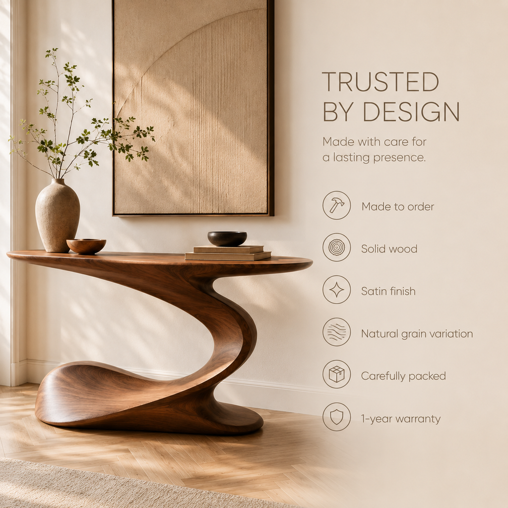 Brisa Soft Form Console Table - product image 10