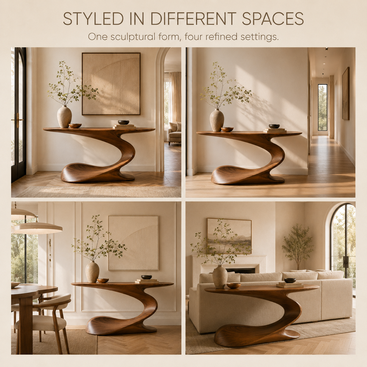 Brisa Soft Form Console Table - product image 11