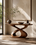 Celine Sculptural Hall Console Table - main view