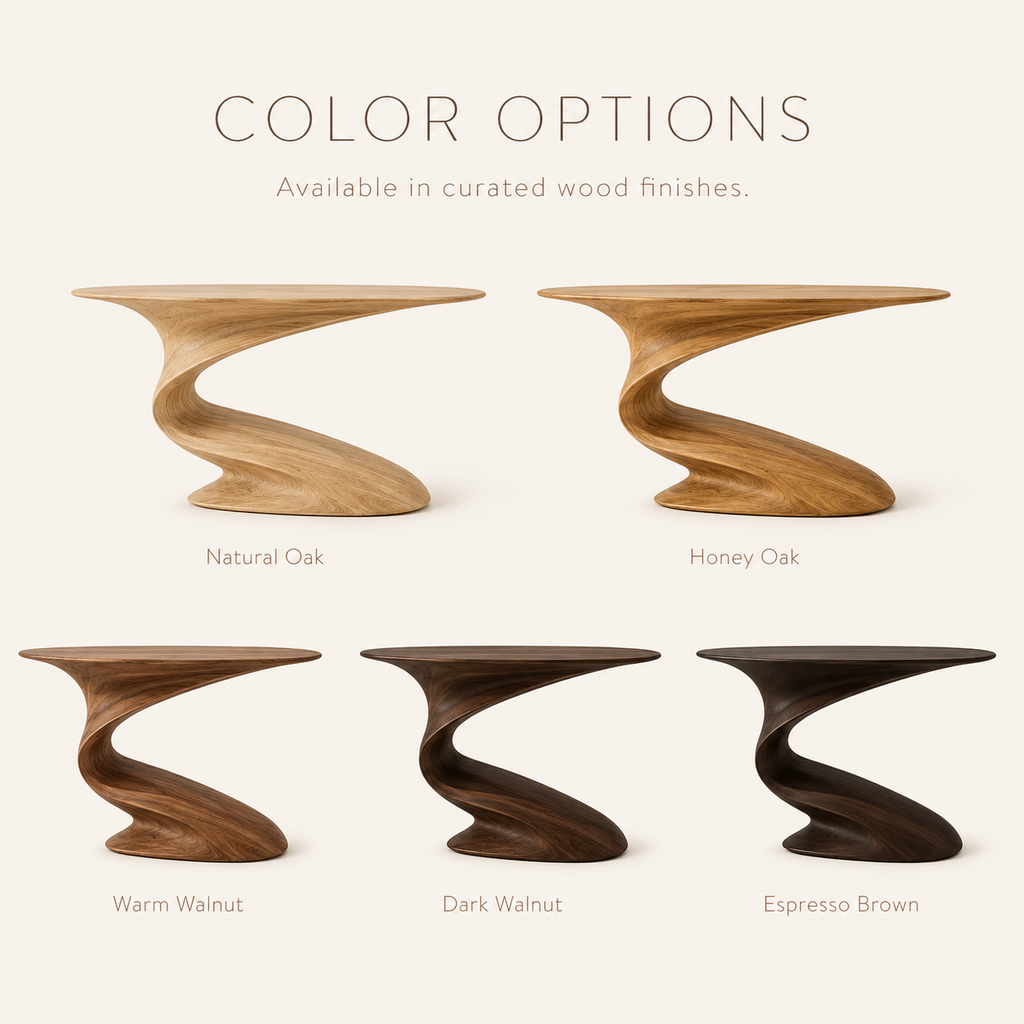 Dune Organic Wood Console Table - product image 10