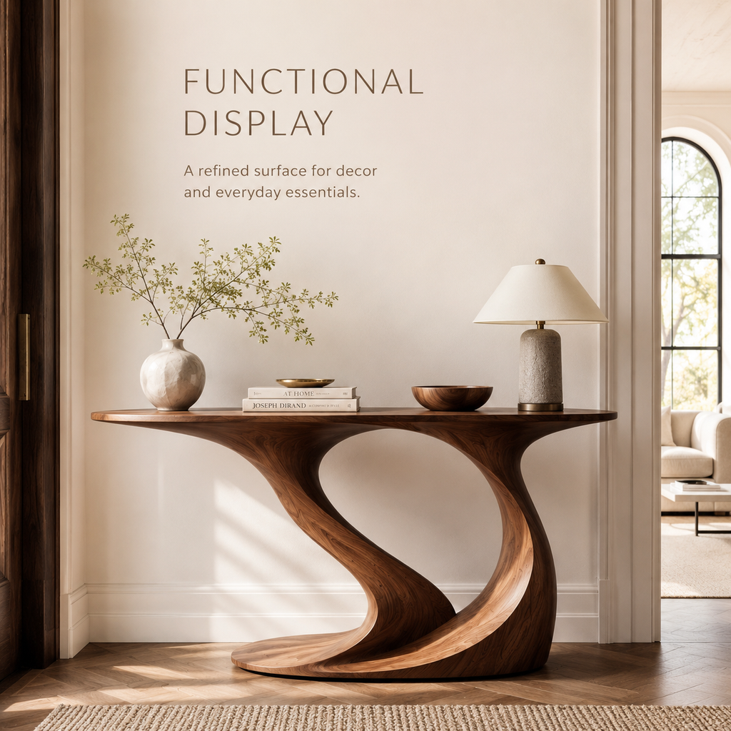 Eira Rounded Entry Console Table - product image 07