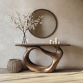 Aurelle Sculptural Console Table - main view