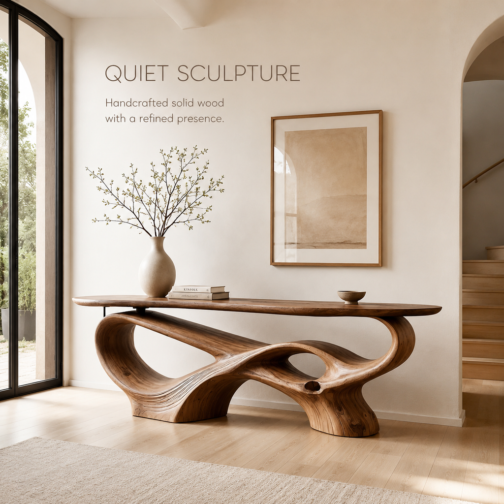 Caldera Organic Hall Console Table - product image 02