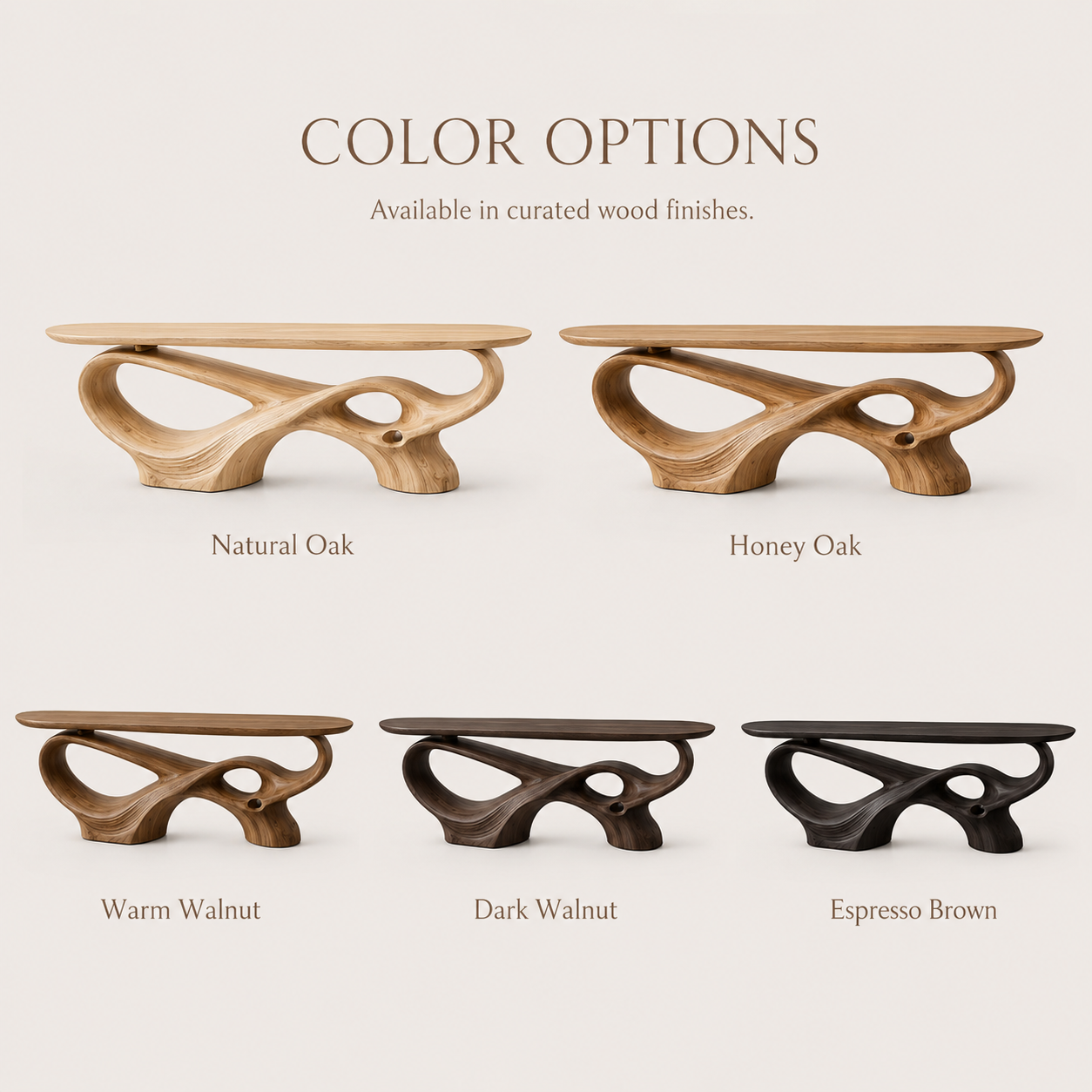 Caldera Organic Hall Console Table - product image 11