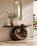 Veyra Soft Curve Console Table - main view
