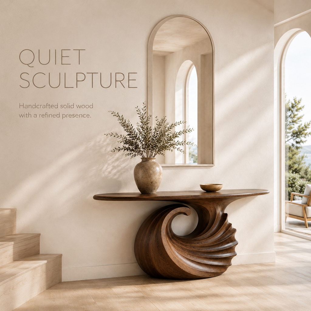 Veyra Soft Curve Console Table - product image 02
