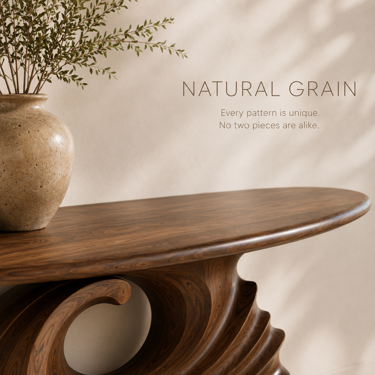 Veyra Soft Curve Console Table - product image 05