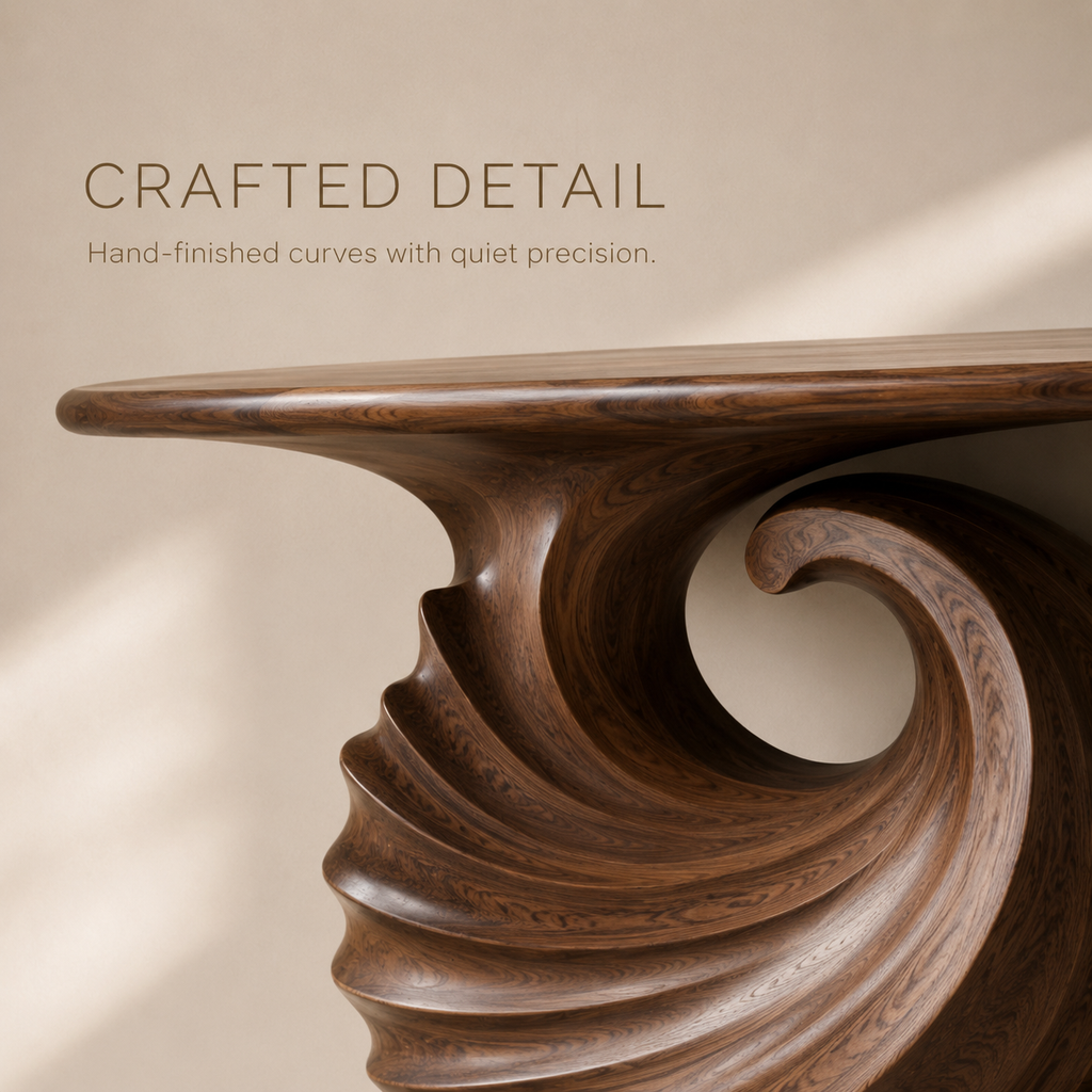 Veyra Soft Curve Console Table - product image 06