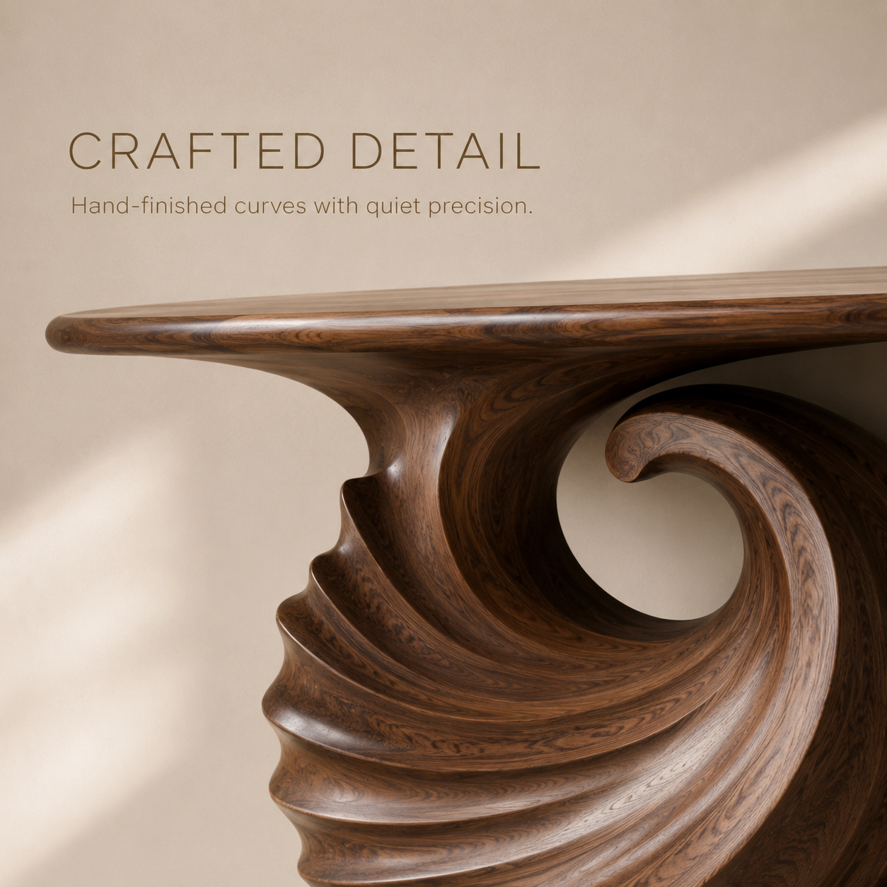 Veyra Soft Curve Console Table - product image 06