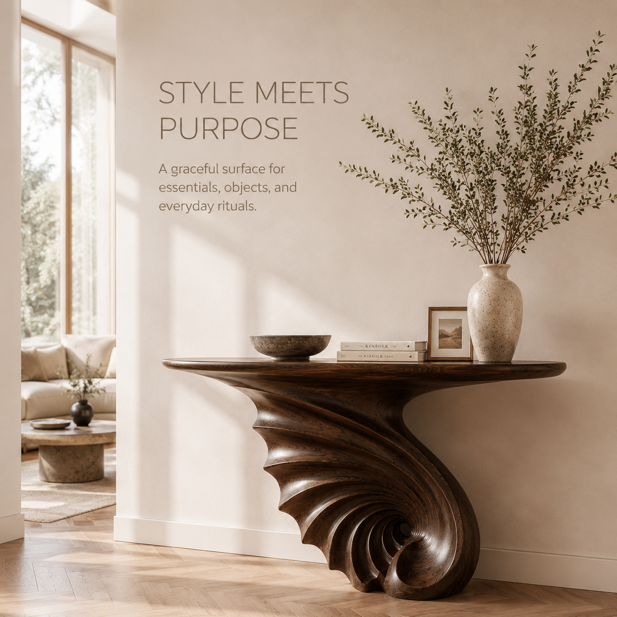 Nolan Arc Entry Console Table - product image 07