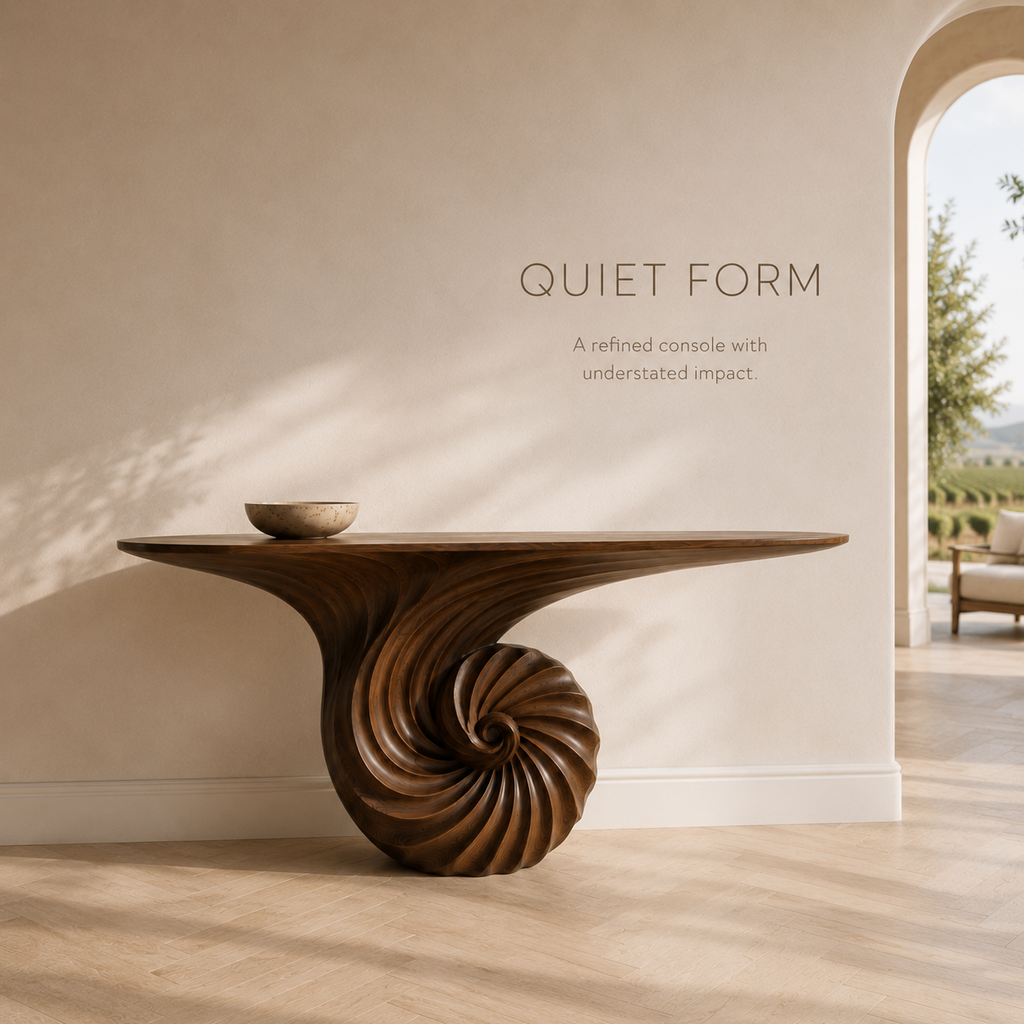 Liora Warm Walnut Console Table - product image 03