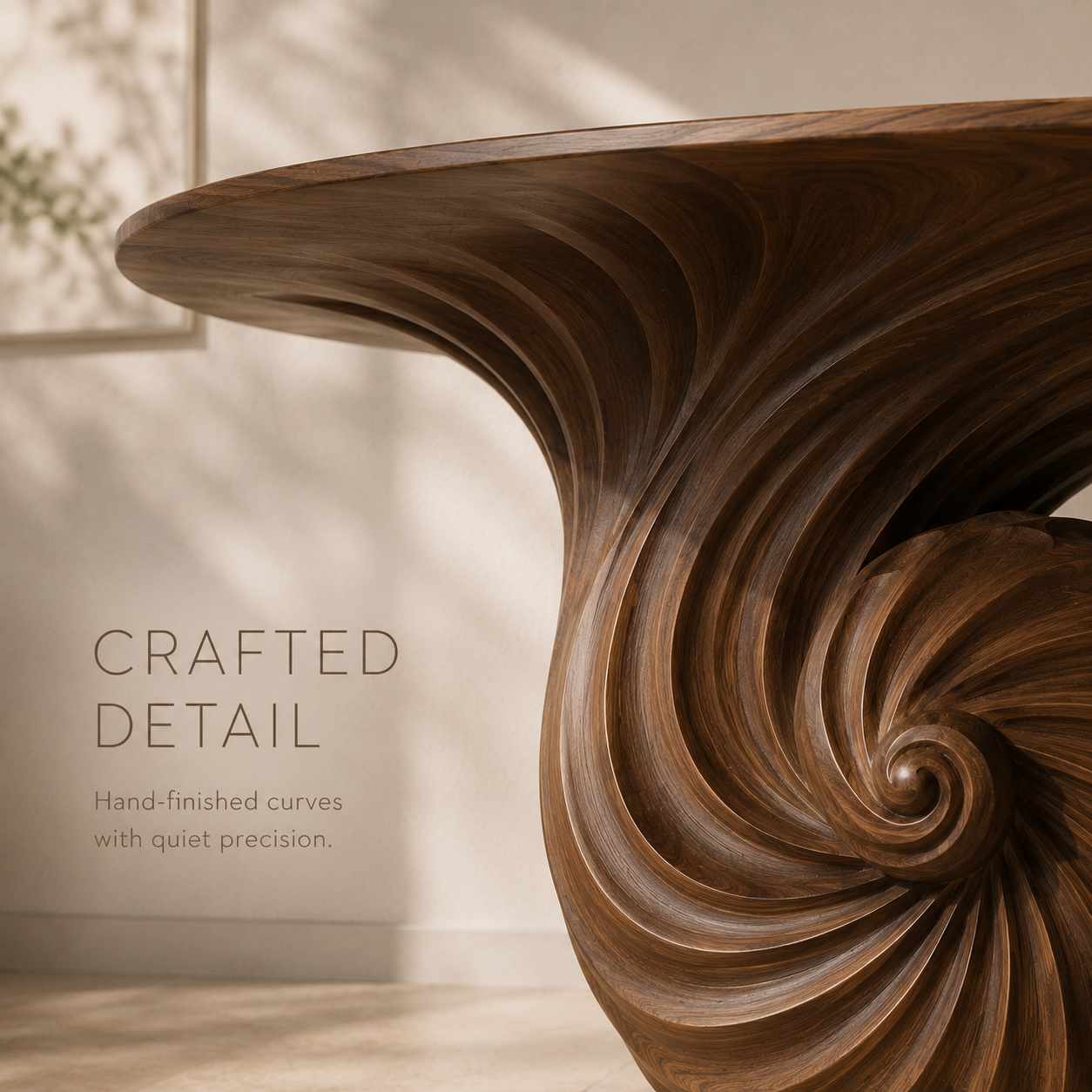 Liora Warm Walnut Console Table - product image 06