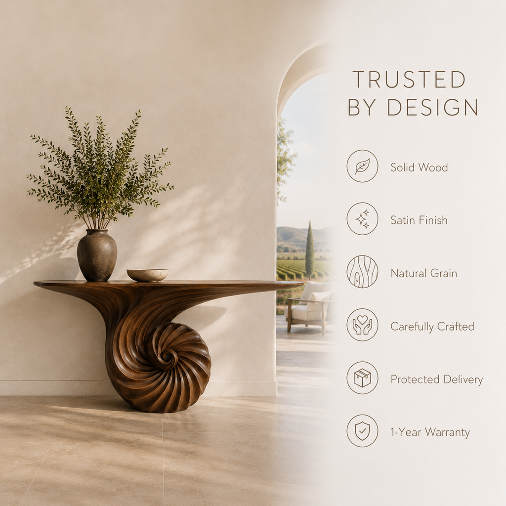 Liora Warm Walnut Console Table - product image 09