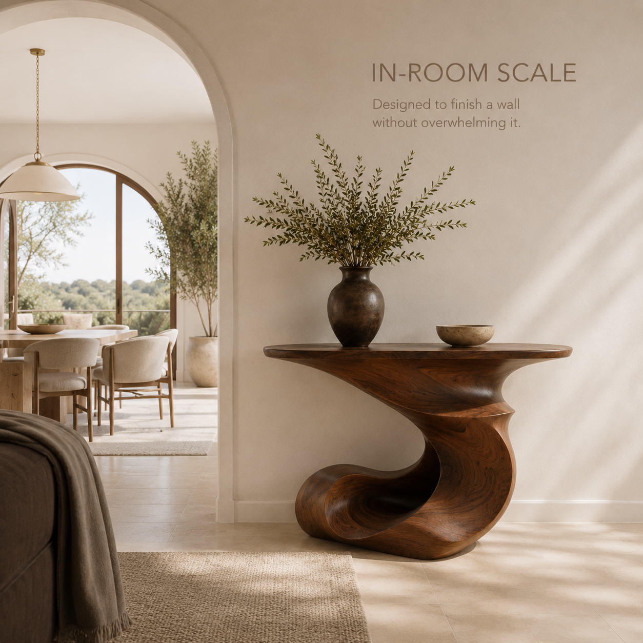 Rowan Hollow Form Console Table - product image 04