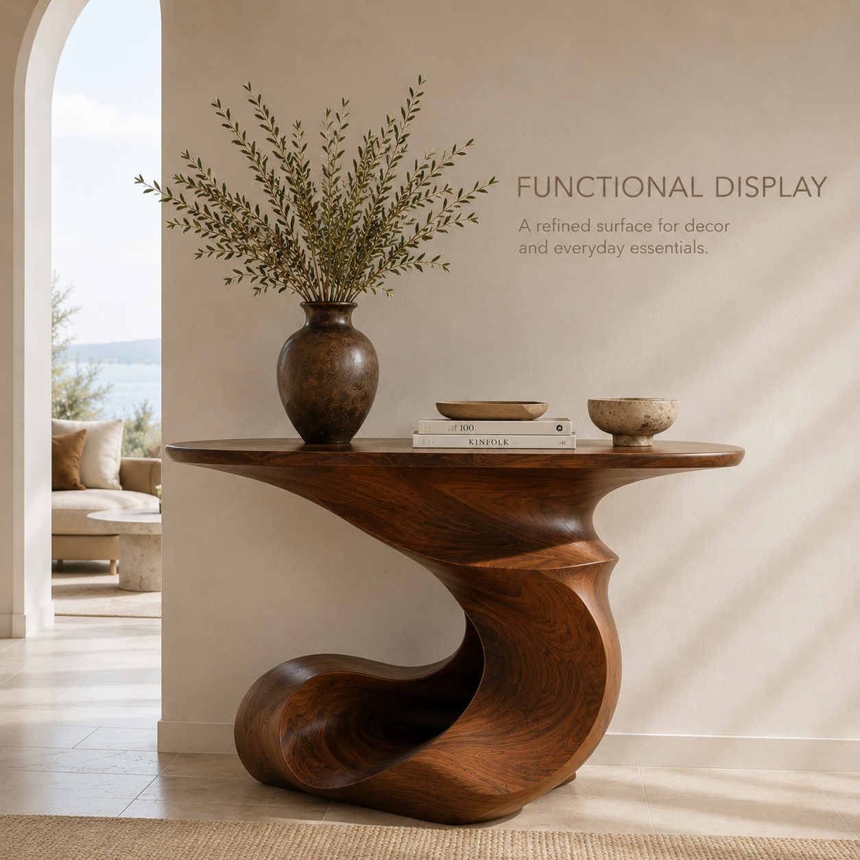 Rowan Hollow Form Console Table - product image 07
