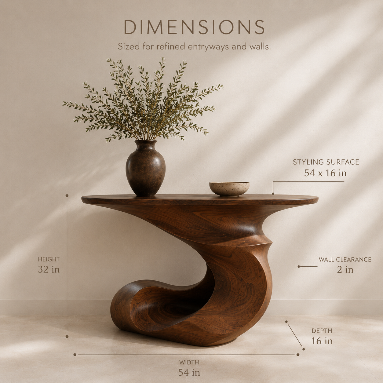 Rowan Hollow Form Console Table - product image 08
