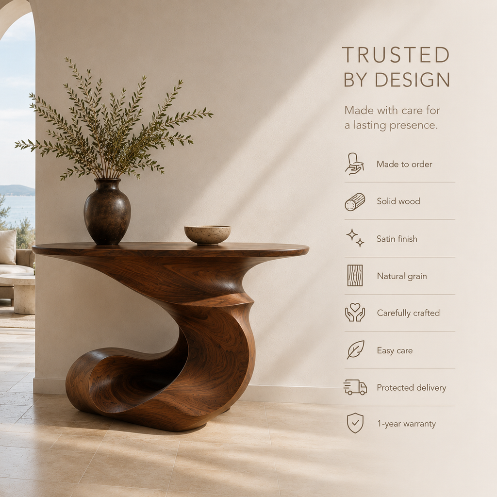 Rowan Hollow Form Console Table - product image 09