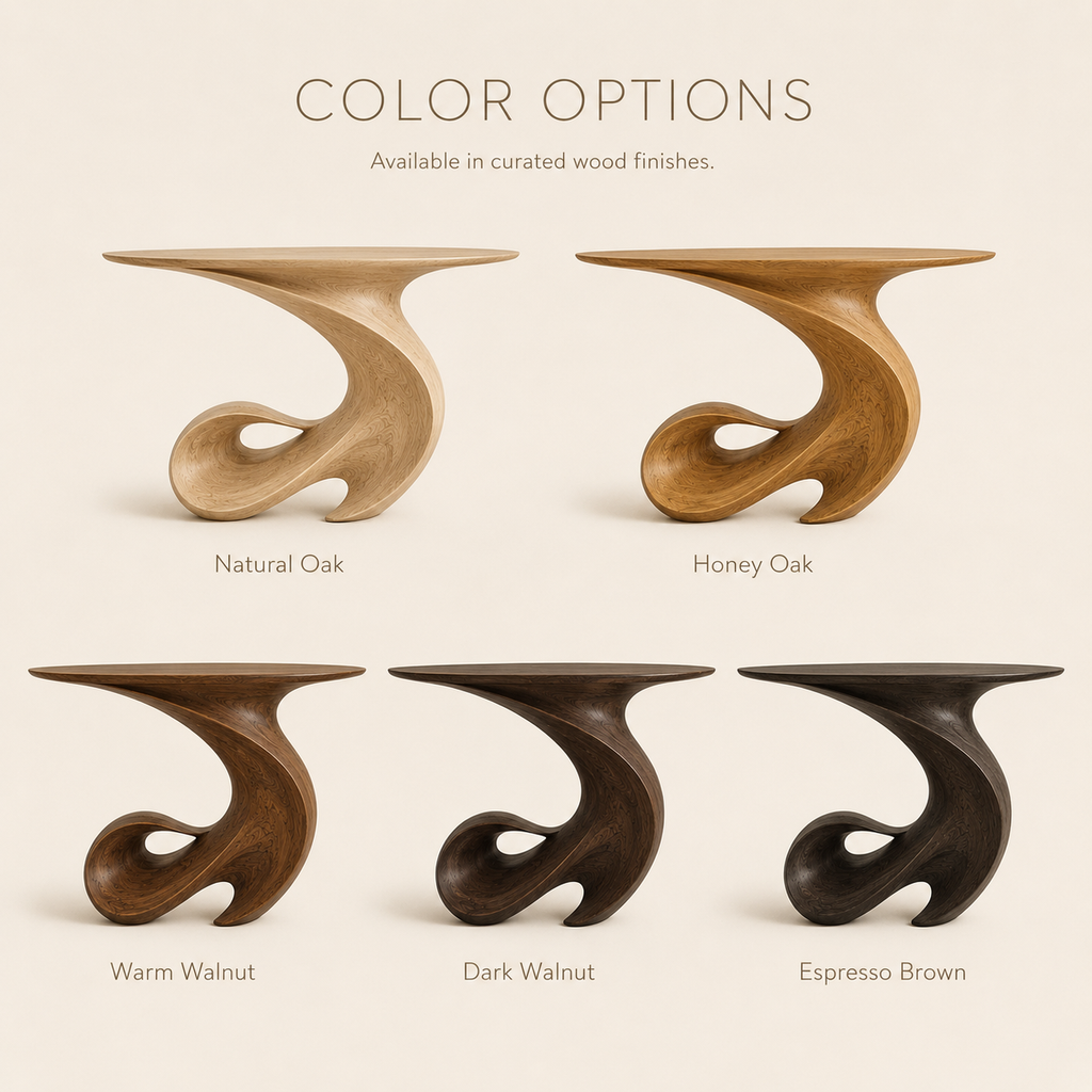 Brielle Sculpted Hall Console Table - product image 10