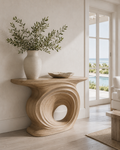 Orin Organic Modern Console Table - main view
