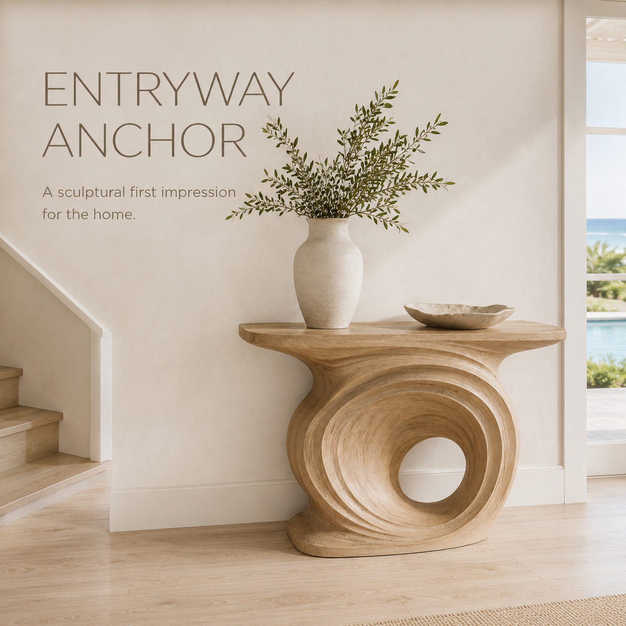 Orin Organic Modern Console Table - product image 02