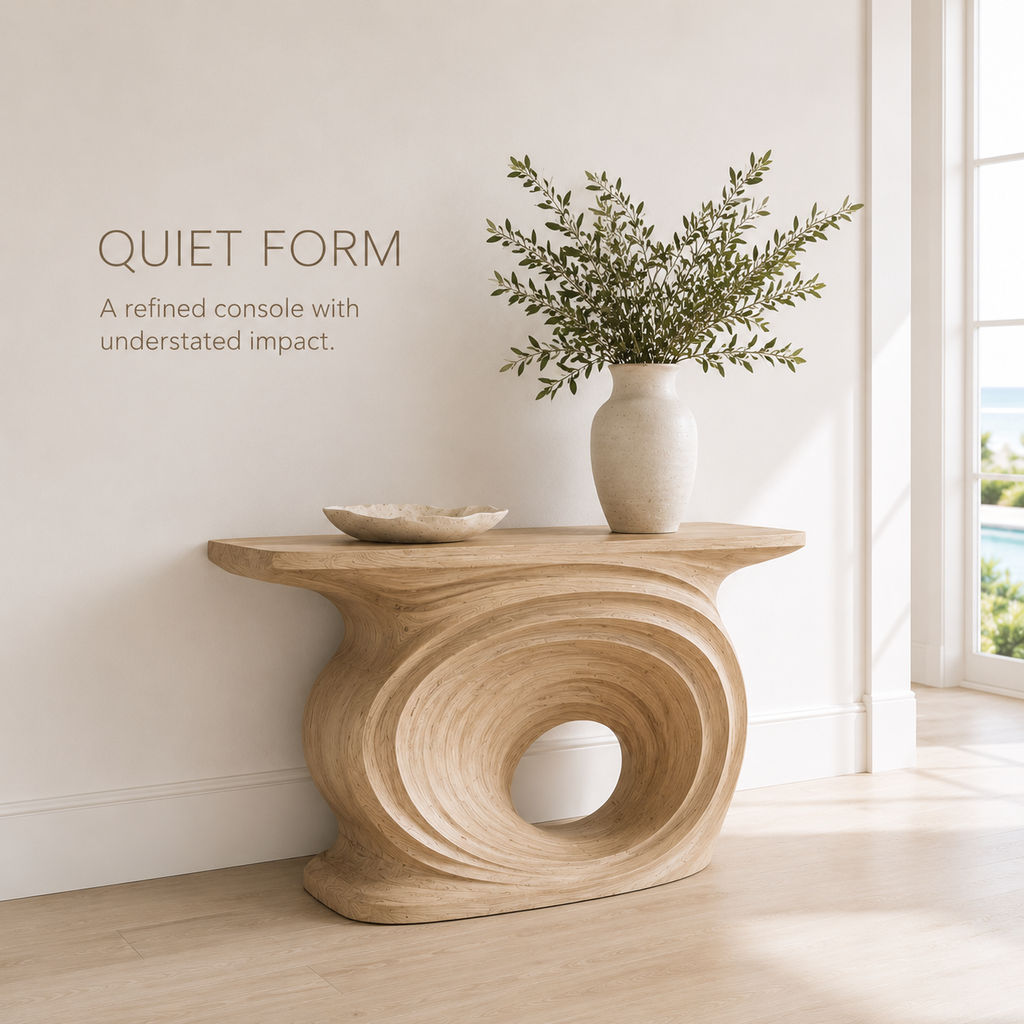 Orin Organic Modern Console Table - product image 03