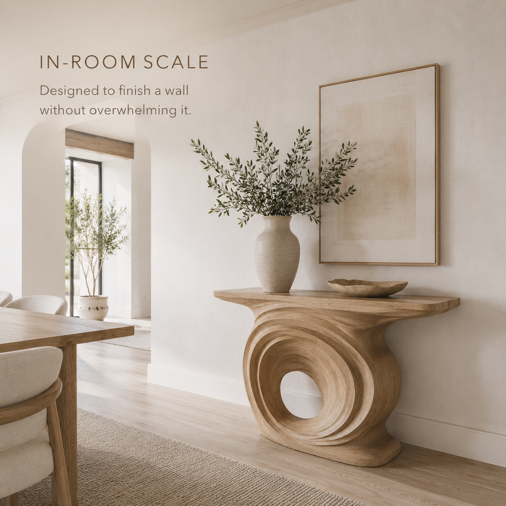 Orin Organic Modern Console Table - product image 04