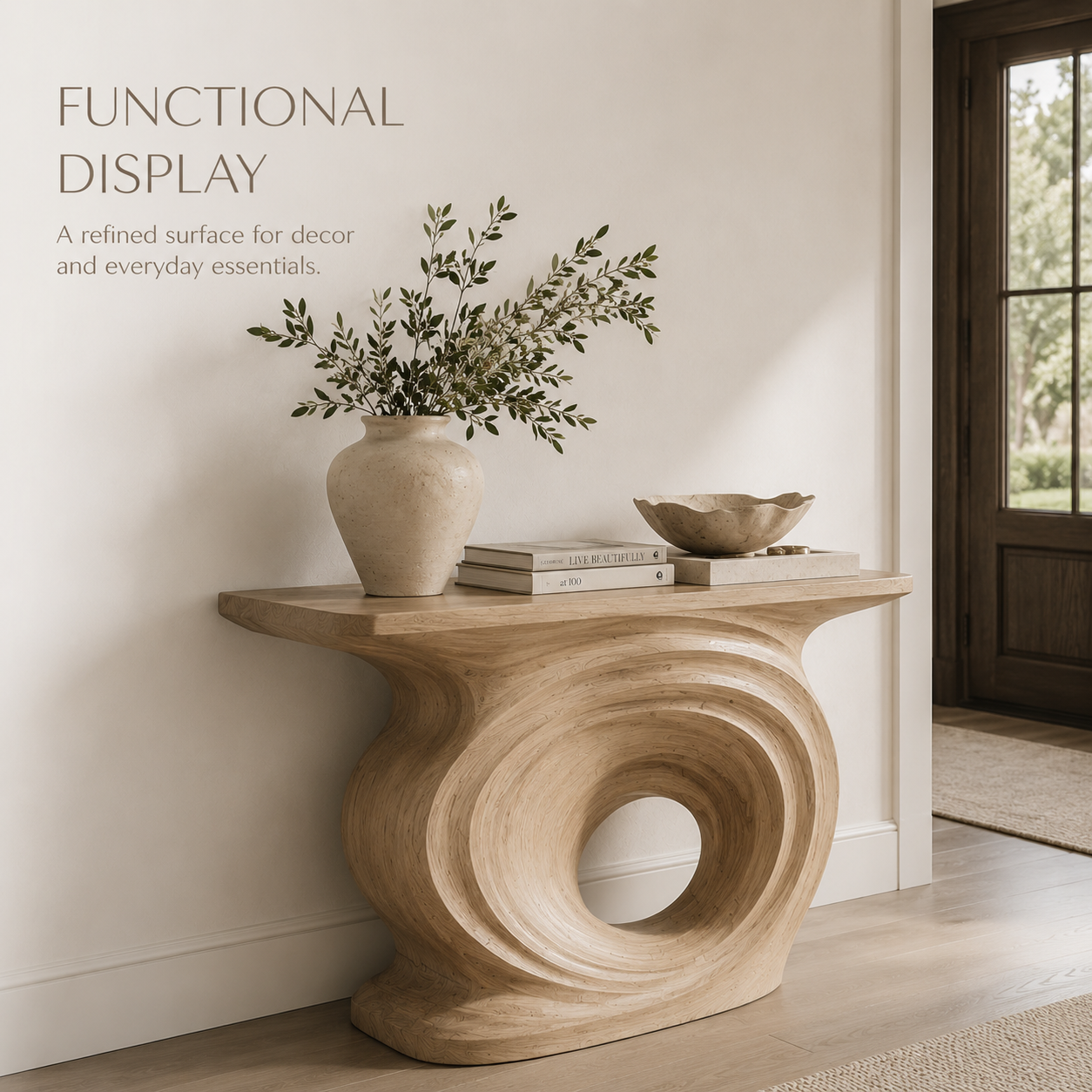 Orin Organic Modern Console Table - product image 07