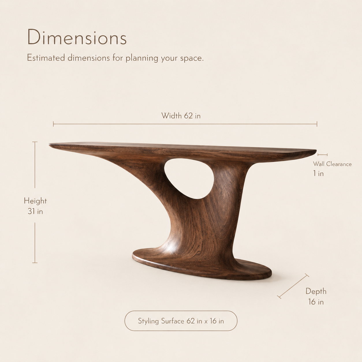 Darian Portal Console Table - product image 08