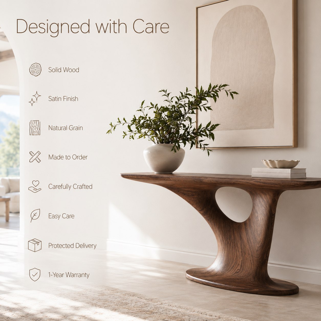 Darian Portal Console Table - product image 09