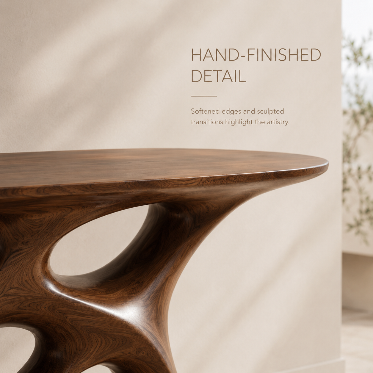 Vale Sculptural Entry Console Table - product image 06
