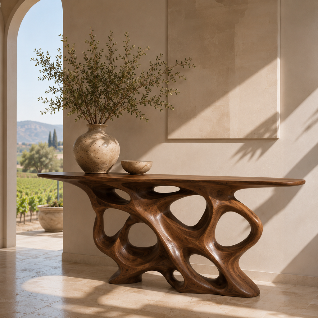 Isla Gallery Rail Console Table - main view