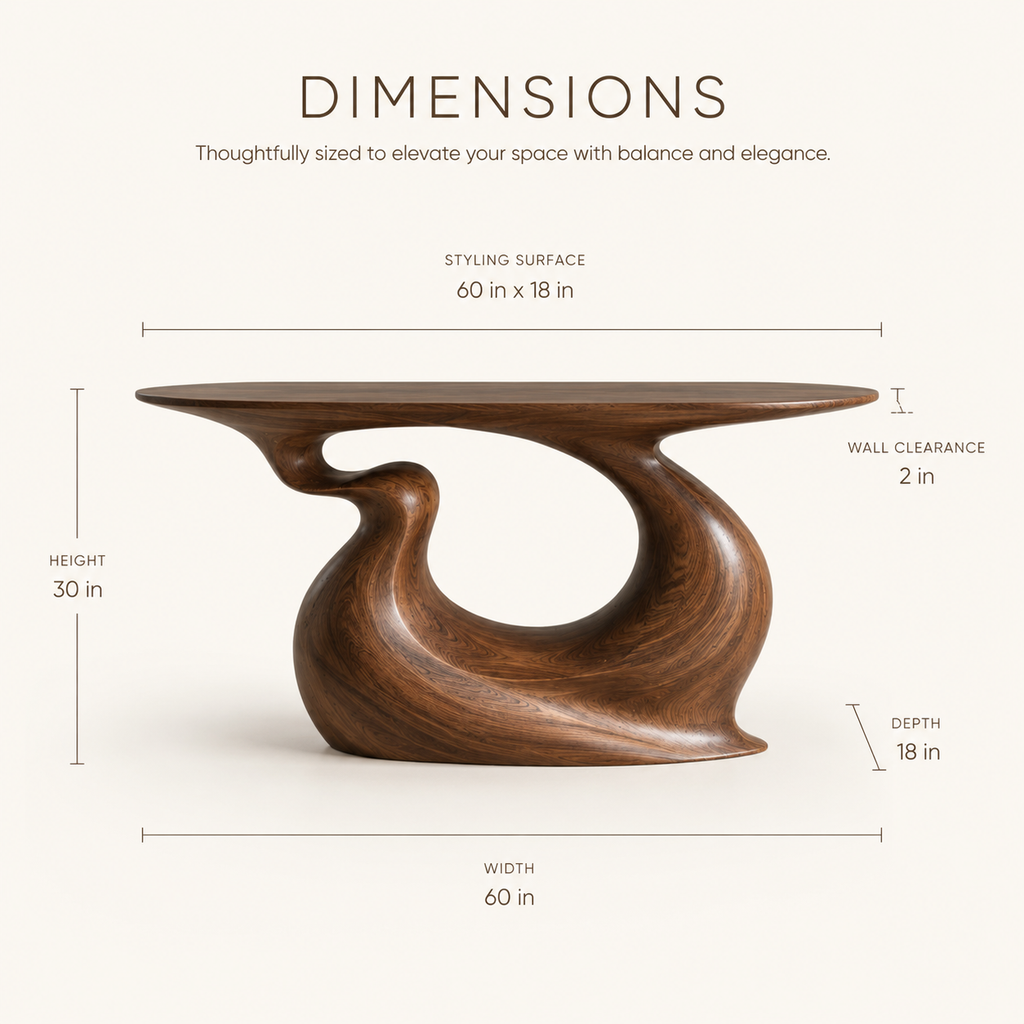 Eira Statement Console Table - product image 08