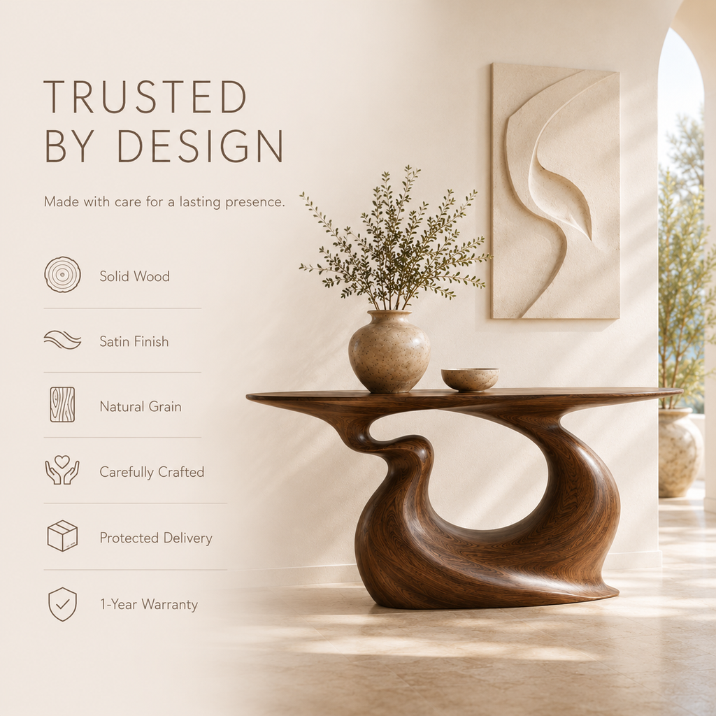 Eira Statement Console Table - product image 09