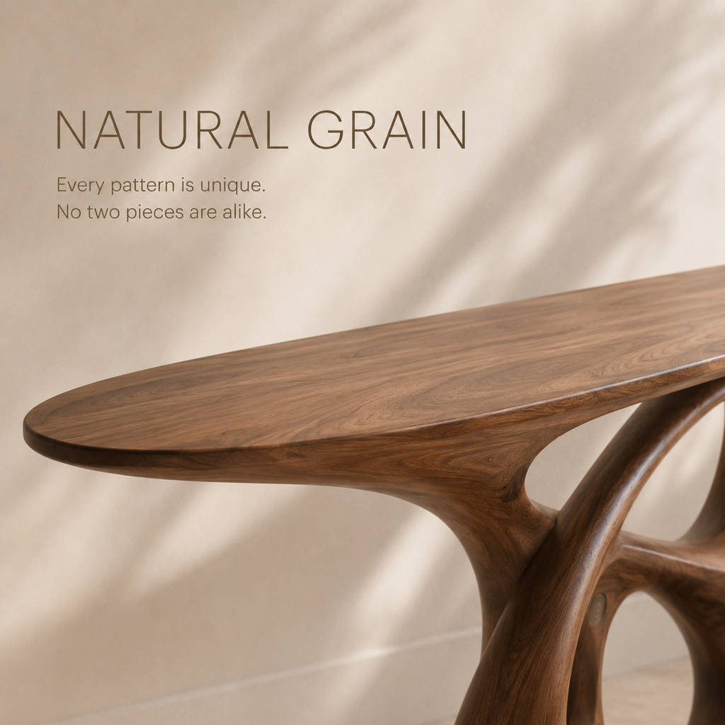 Aurelle Sculptural Console Table - product image 05