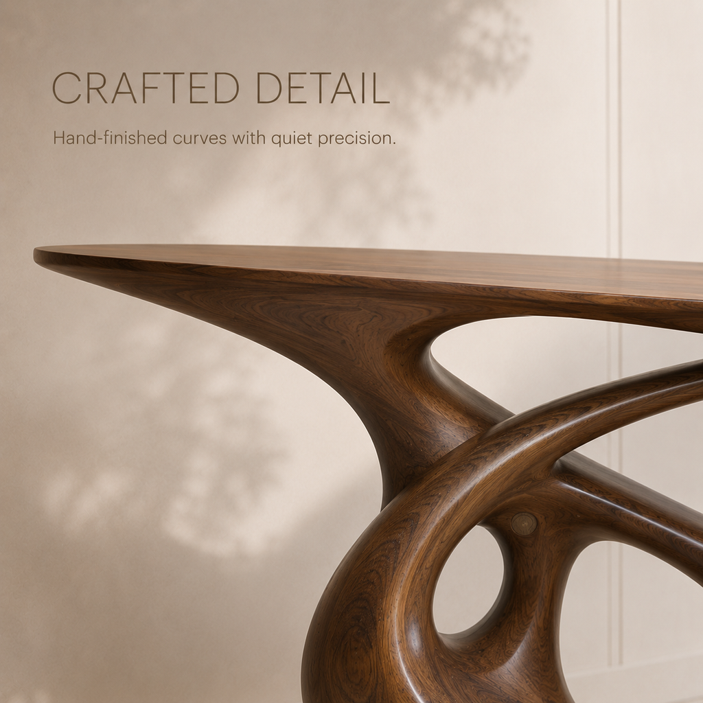 Aurelle Sculptural Console Table - product image 06