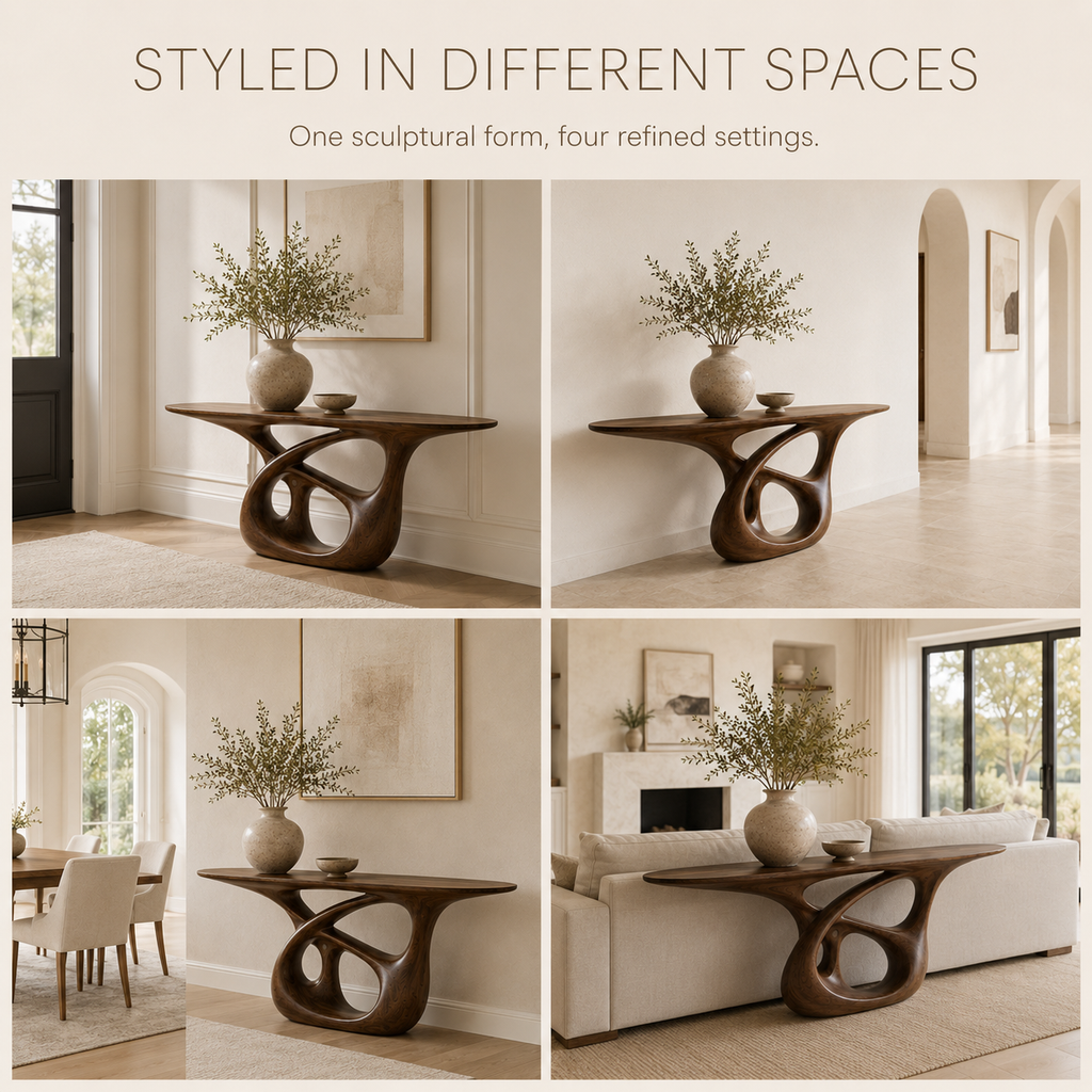 Aurelle Sculptural Console Table - product image 10