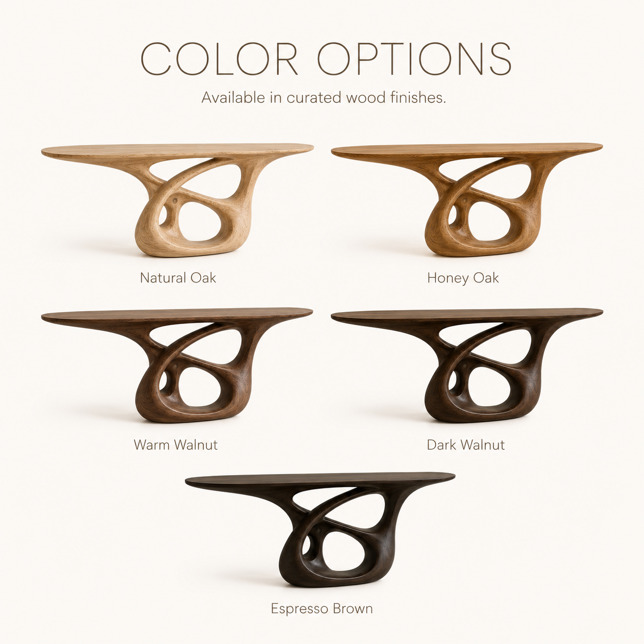 Aurelle Sculptural Console Table - product image 11