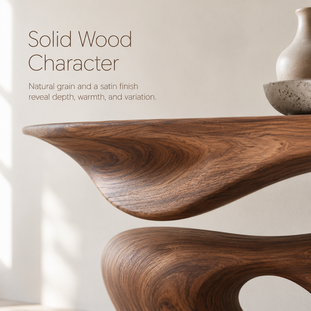 Caldera Organic Hall Console Table - product image 05