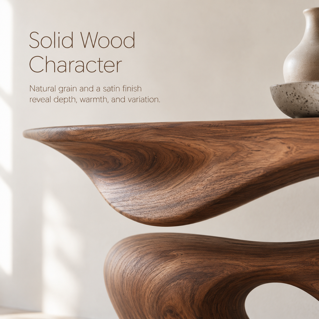 Caldera Organic Hall Console Table - product image 05