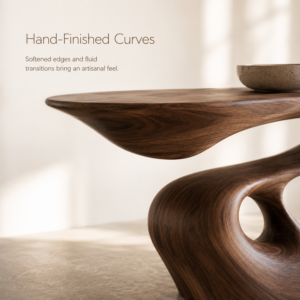 Caldera Organic Hall Console Table - product image 06
