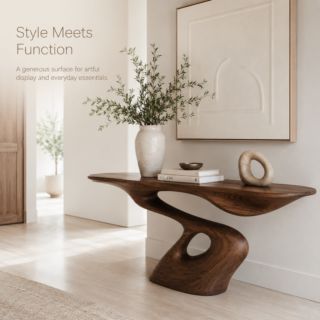 Caldera Organic Hall Console Table - product image 07