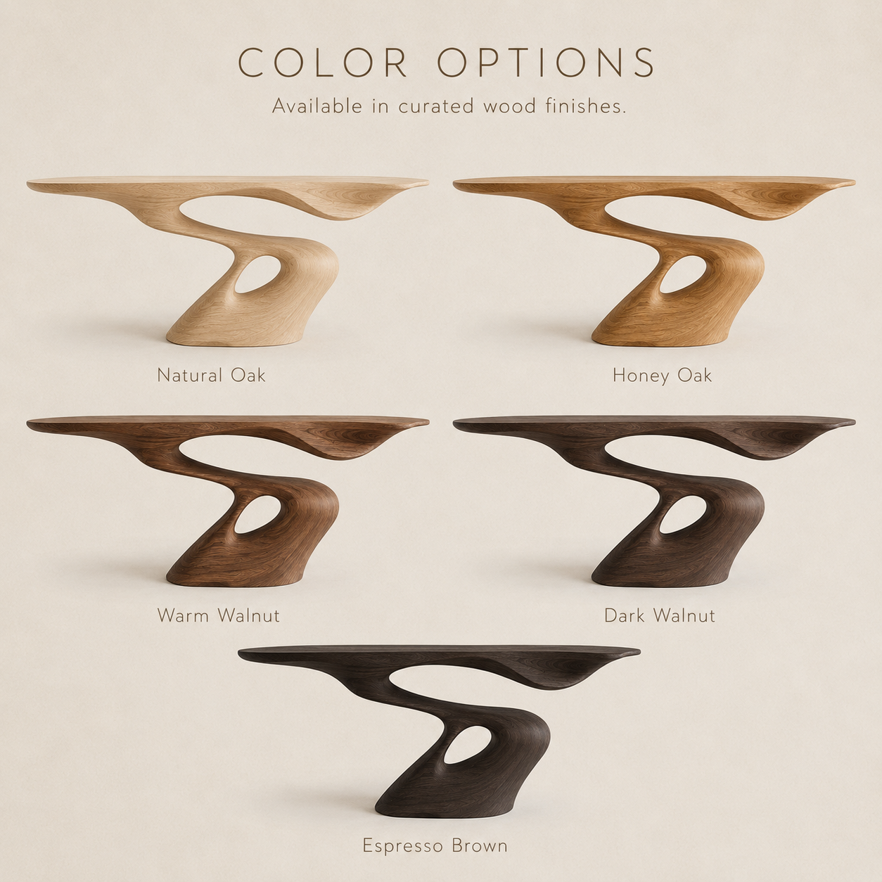 Caldera Organic Hall Console Table - product image 11